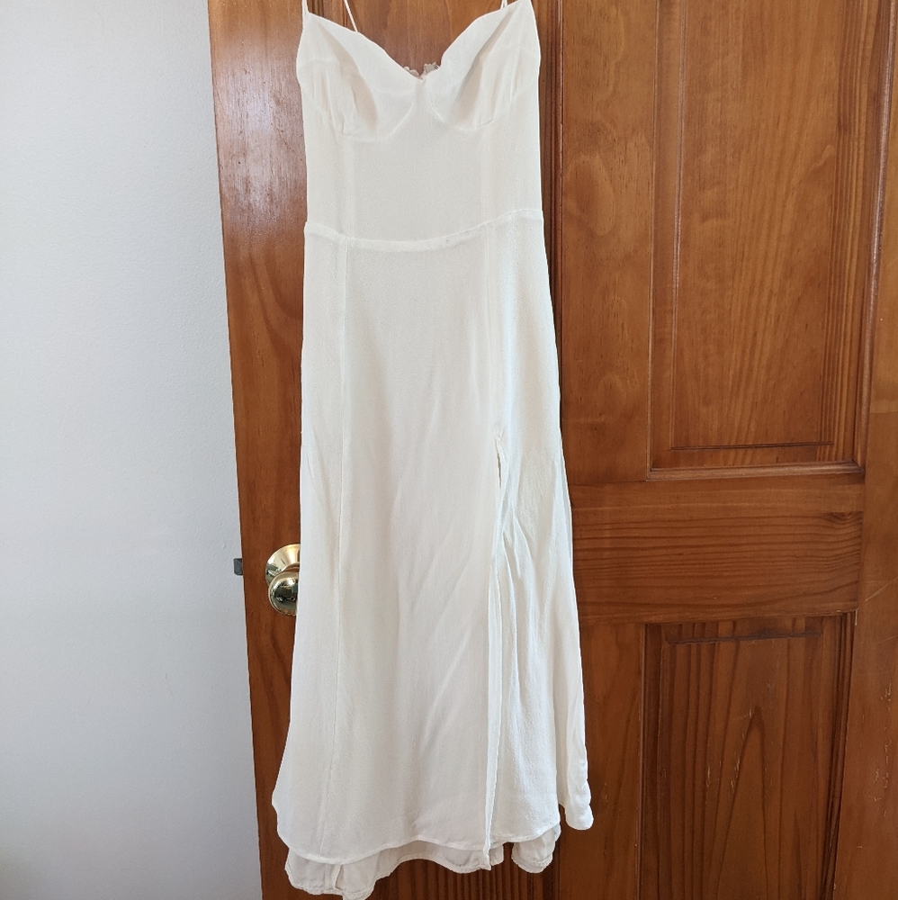Reformation Juliette Dress Ivory - Worn, see notes